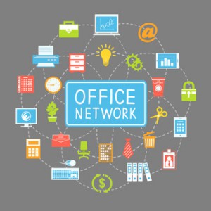 Business office networking and communication